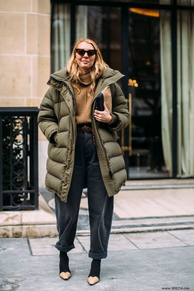 20 Chic Ways to Style Puffer Jackets Without the Michelin Man Bulk