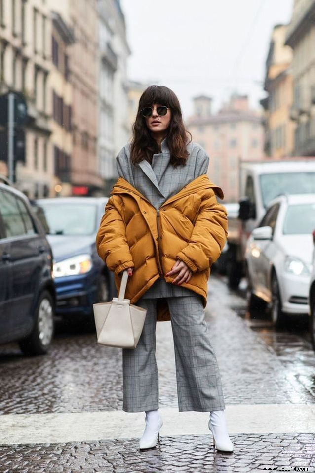 20 Chic Ways to Style Puffer Jackets Without the Michelin Man Bulk
