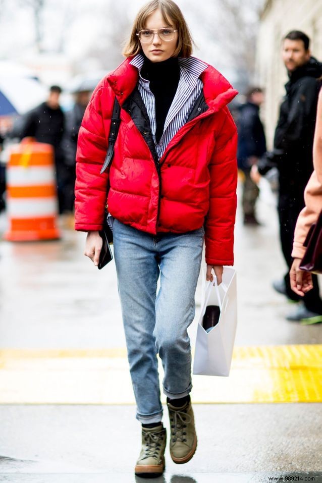 20 Chic Ways to Style Puffer Jackets Without the Michelin Man Bulk