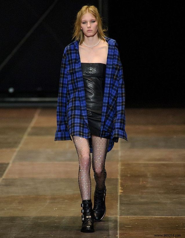 Runway Style Inspirations: British Classics, 80s Vibes, Grunge Edge, Plaid Boldness & Tati Charm from Moschino, Paul & Joe, Saint Laurent, Castelbajac & Céline