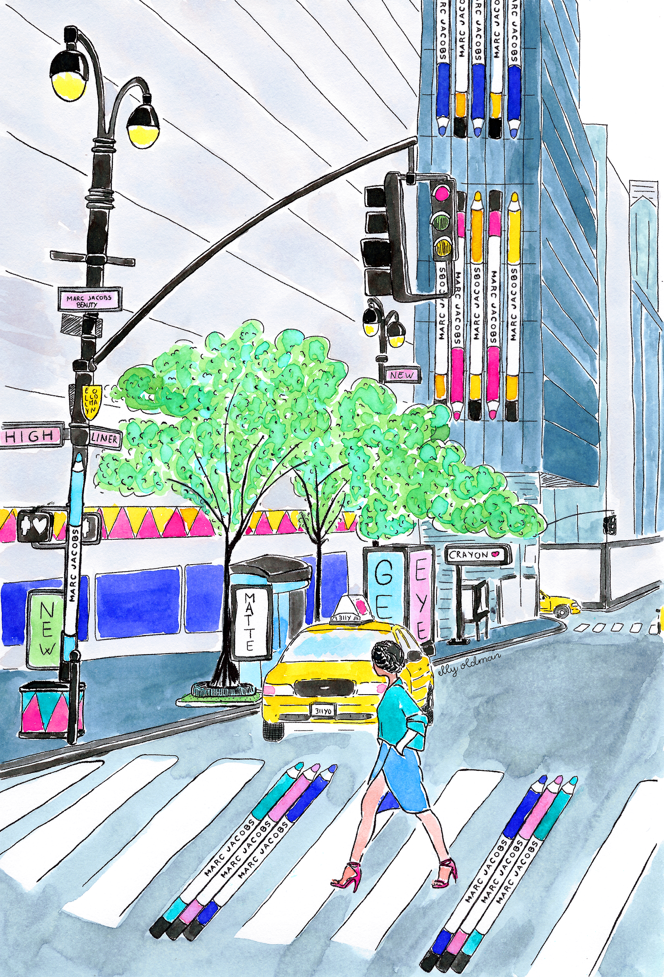 My Summer Beauty Essentials: L Oréal Colorista Sprays, Urban Decay Vice Liquid Lipsticks, and Marc Jacobs Highliner