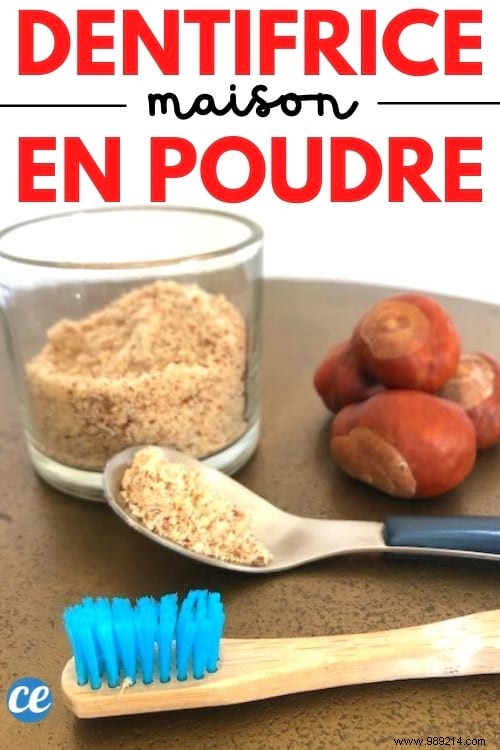DIY Horse Chestnut Whitening Tooth Powder: Easy, Free Homemade Recipe
