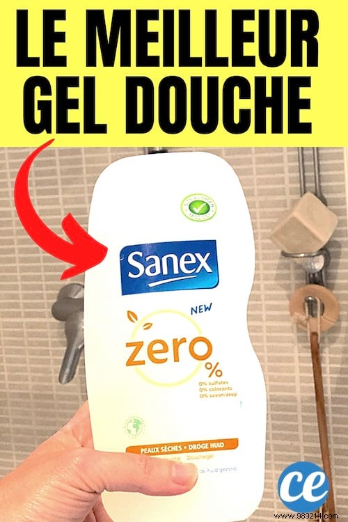 Best Shower Gel According to 60 Million Consumers: Sanex Zero% for Healthy Skin