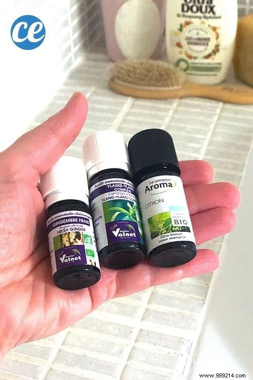 Natural Essential Oil Treatment to Stimulate Hair Growth and Reduce Loss