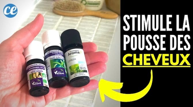 Natural Essential Oil Treatment to Stimulate Hair Growth and Reduce Loss