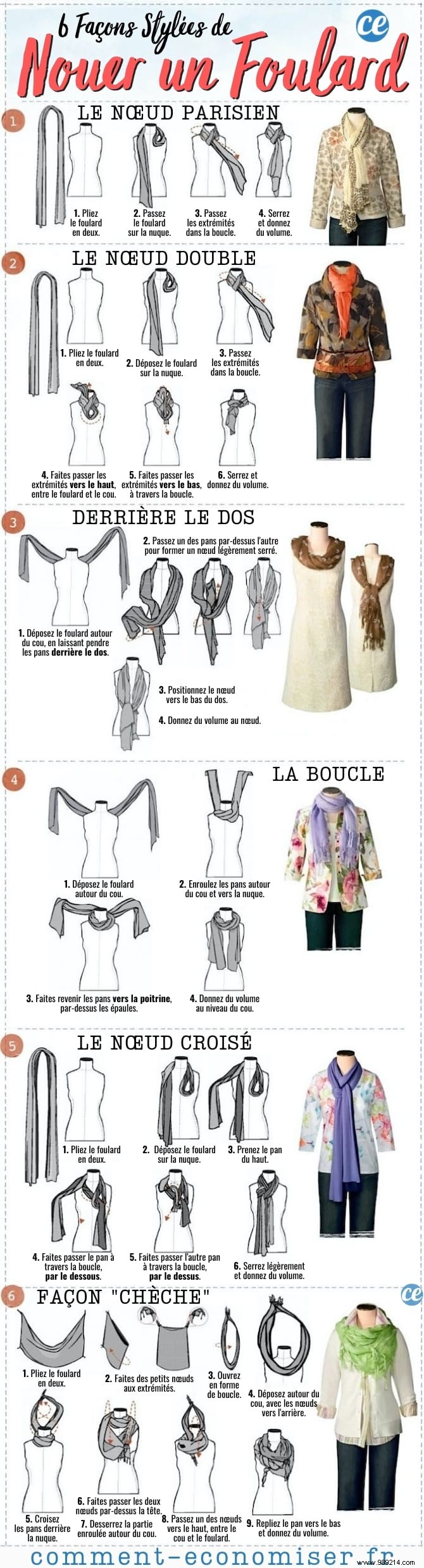 6 Timeless Scarf Tying Techniques Every Stylist Swears By