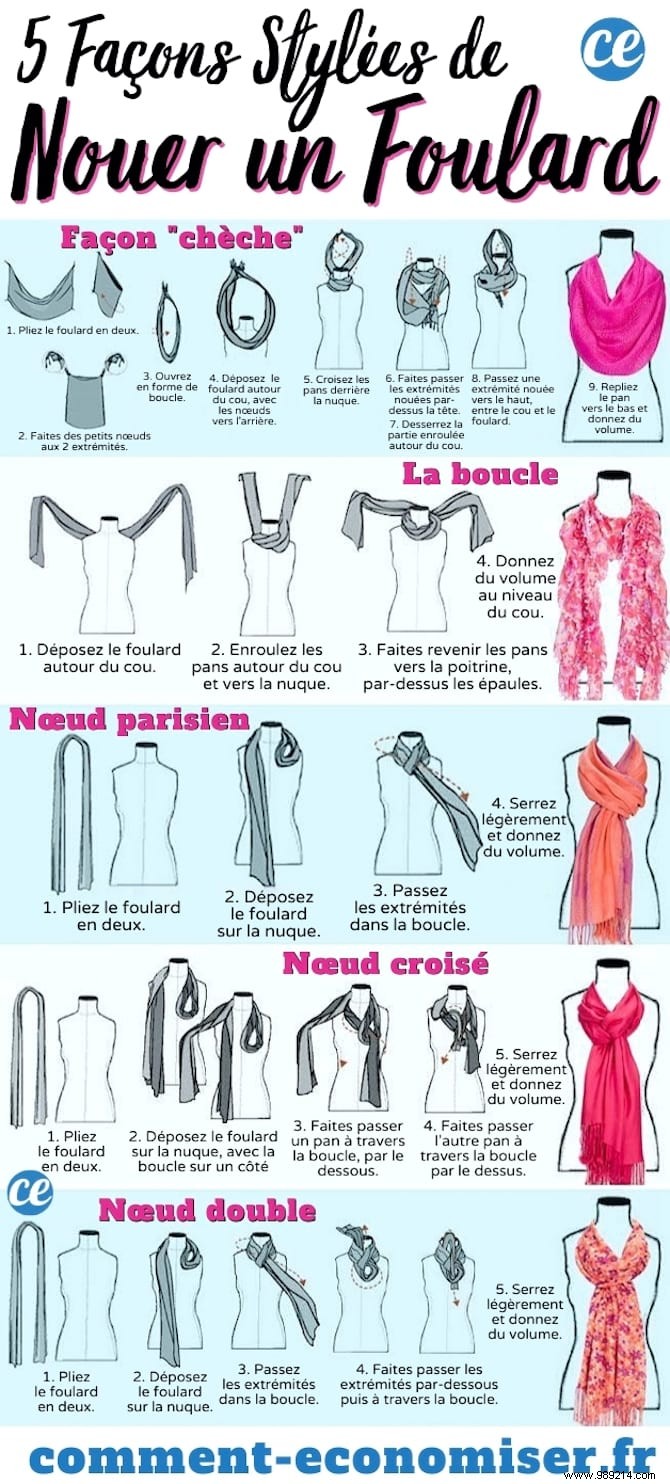 6 Timeless Scarf Tying Techniques Every Stylist Swears By