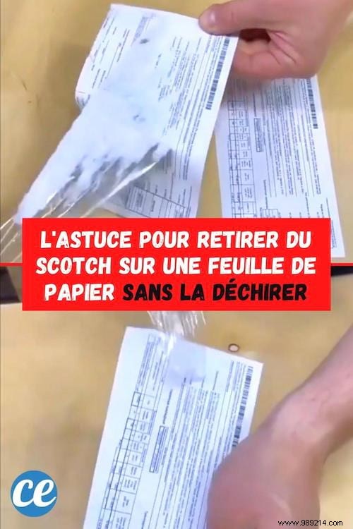 Pro Tip: Remove Tape from Paper Without Tearing – Post Office Insider Hack