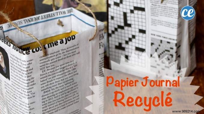 DIY Recycled Newspaper Gift Bag: Easy, Eco-Friendly Tutorial