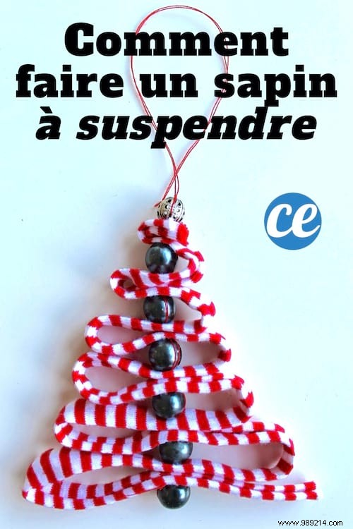 DIY Christmas Hanging Tree Ornament: Craft It in 5 Minutes