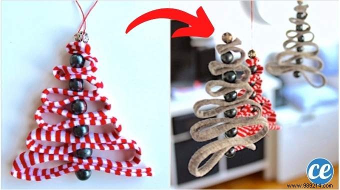 DIY Christmas Hanging Tree Ornament: Craft It in 5 Minutes