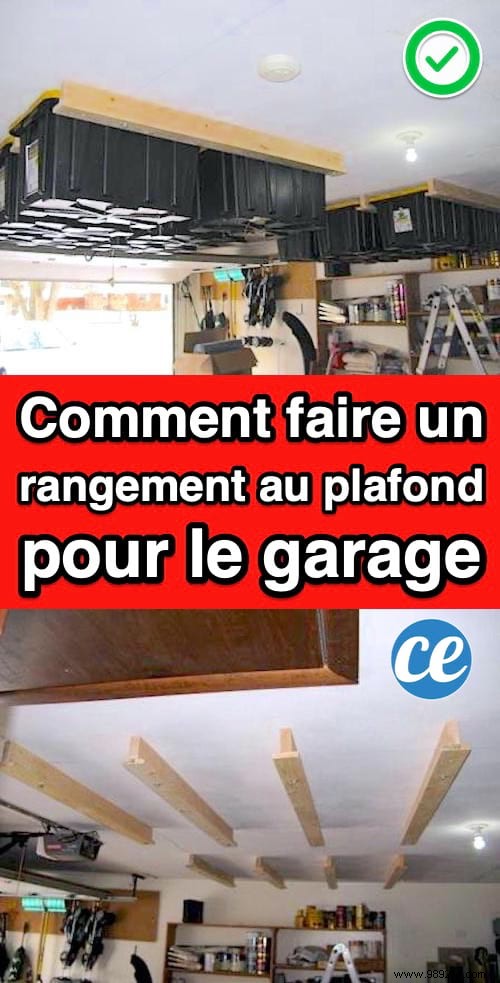 DIY Garage Ceiling Storage: Build Sliding Bins to Maximize Space