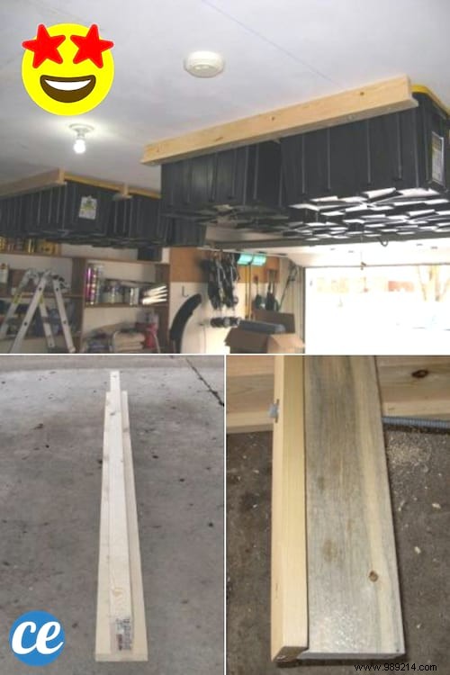 DIY Garage Ceiling Storage: Build Sliding Bins to Maximize Space