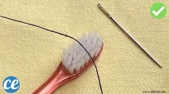 Effortless Needle Threading: The Toothbrush Hack That Works in Seconds