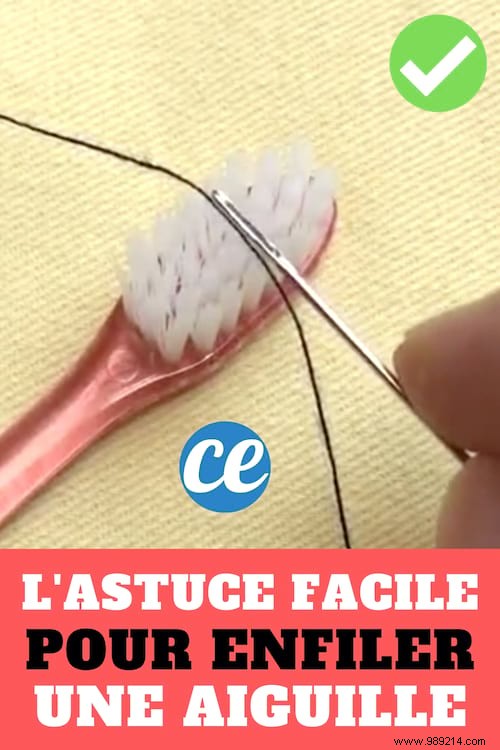 Effortless Needle Threading: The Toothbrush Hack That Works in Seconds
