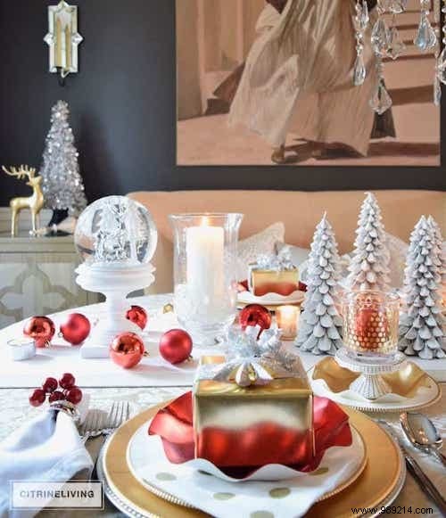 65 Easy and Budget-Friendly Christmas Table Decoration Ideas
