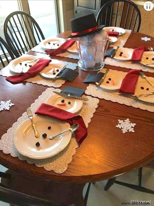 65 Easy and Budget-Friendly Christmas Table Decoration Ideas