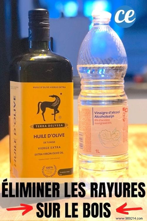 Revive Vintage Wooden Furniture: Erase Scratches with Olive Oil and Vinegar