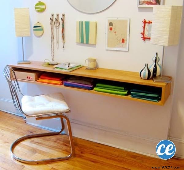 Build a Space-Saving Minimalist Wooden Desk: Easy DIY Guide with Built-In Storage