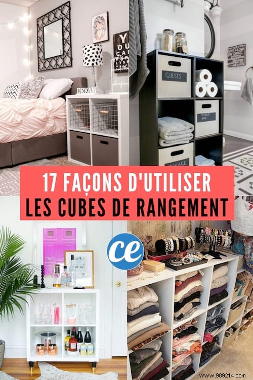 17 Versatile Ways to Transform Storage Cubes into Stylish Home Organizers