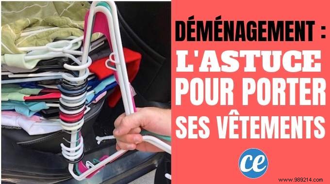 Effortless Moving Hack: Transport Hanging Clothes Without the Hassle