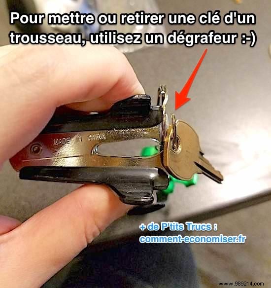 Easy Way to Remove Keys from a Keychain Without Damaging Your Nails