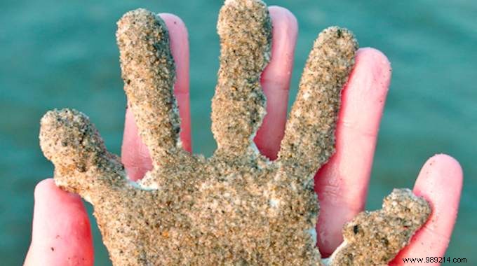 Create Cherished Beach Memories: Easy DIY Plaster Handprint Guide