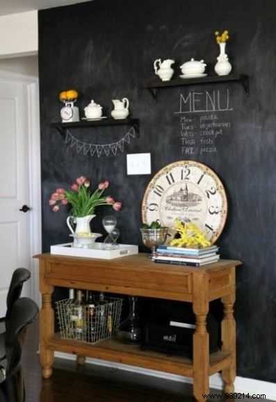 Easy DIY Bistro-Style Blackboard: Elevate Your Kitchen with Authentic Charm