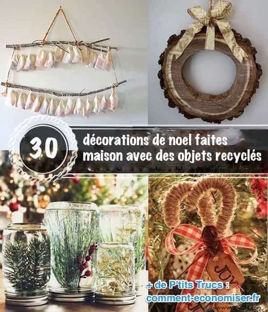 30 Creative Ways to Upcycle Everyday Items into Stunning Christmas Decorations
