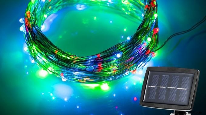 Eco-Friendly Christmas Decor: Outdoor Solar Garlands That Save on Electricity