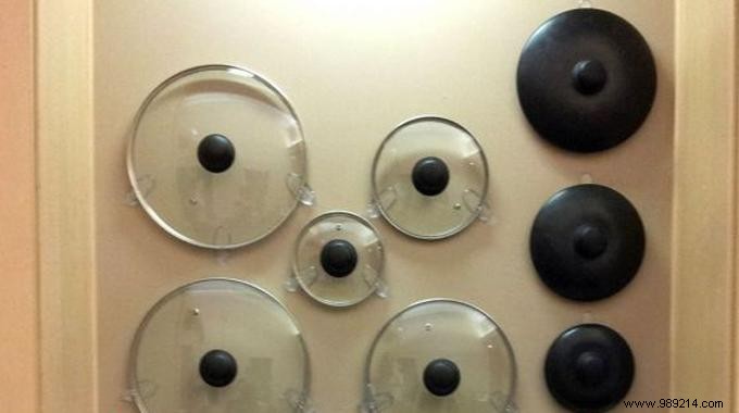 Simple Wall Hook Hack: The Easiest Way to Organize Pot and Pan Lids