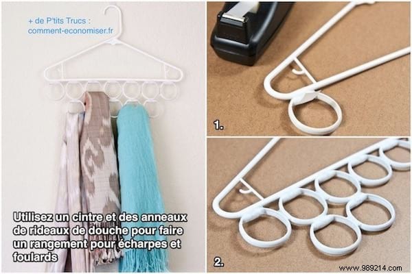 DIY Scarf Organizer: Genius Storage Hack for Under €2