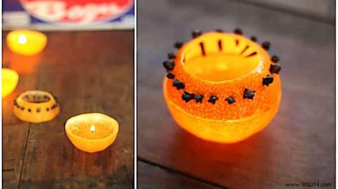 DIY Mosquito Repellent Candle: Natural Orange and Clove Solution for Outdoor Dining