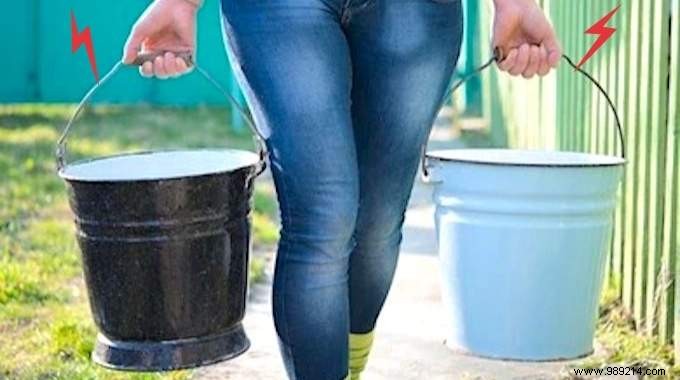 Proven Gardening Hack: Carry Heavy Water Buckets Without Hand Pain