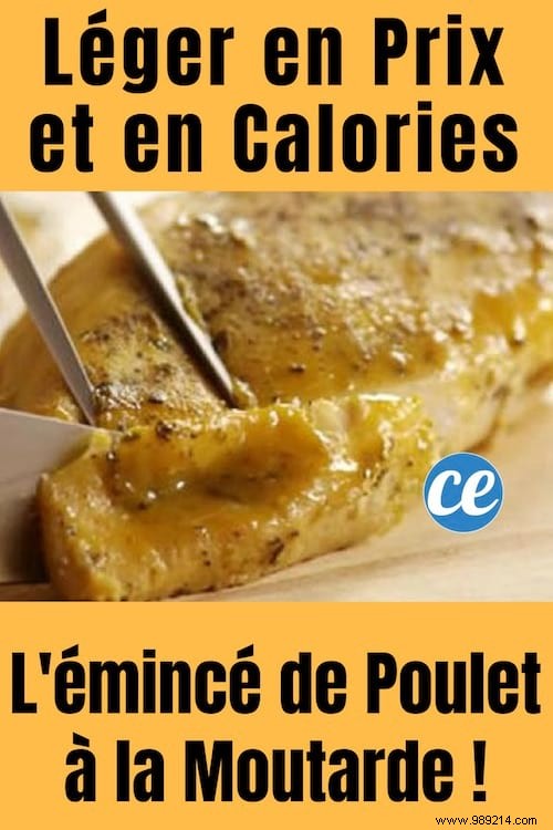 Sliced Chicken with Mustard Sauce: Low-Calorie, Budget-Friendly Family Favorite