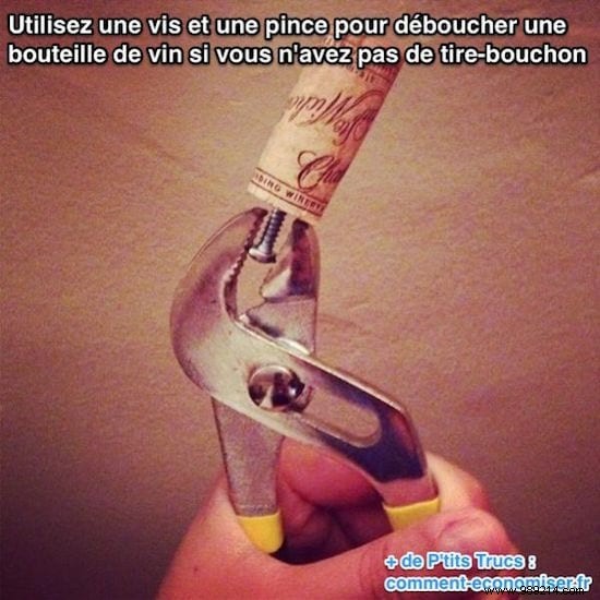 How to Open a Wine Bottle Without a Corkscrew: The Simple Screw and Pliers Hack