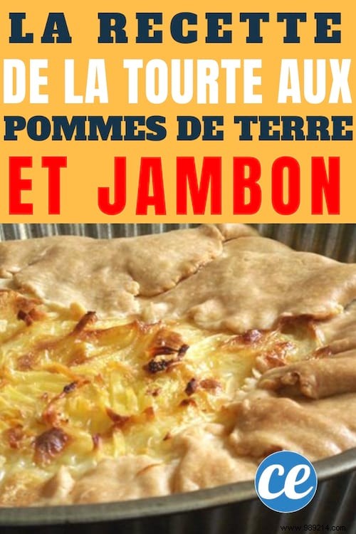 Easy Budget-Friendly Potato and Ham Pie Recipe for 4