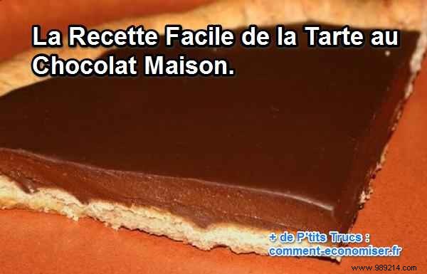 Easy Homemade Chocolate Pie Recipe: Rich Ganache on Flaky Crust