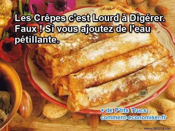 Make Light, Easy-to-Digest Pancakes: The Sparkling Water Secret