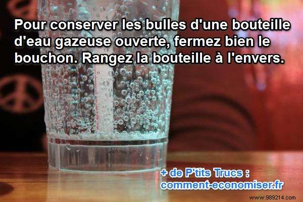 Keep Sparkling Water Fizzy for Days: The Proven Upside-Down Storage Trick