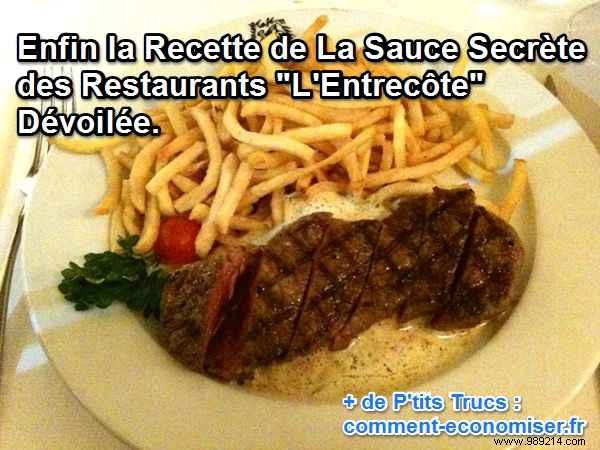 Revealed: The Authentic L Entrecôte Secret Sauce Recipe for Home Cooks