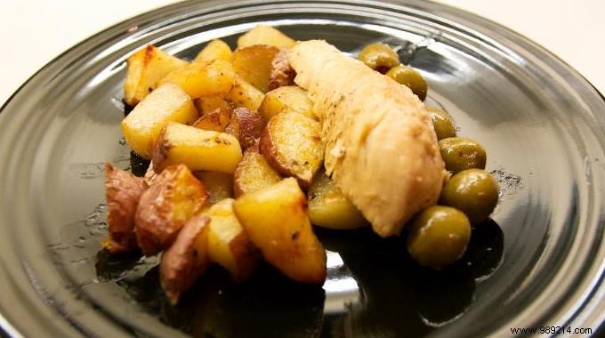 Quick Microwave Chicken with Olives: Flavorful Dinner in Under 30 Minutes