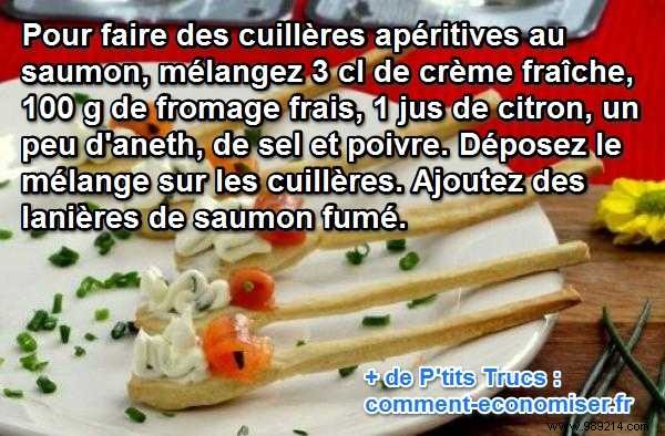 Elegant Smoked Salmon Appetizer Spoons: Ready in Just 10 Minutes