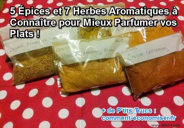 7 Essential Aromatic Herbs and 5 Spices to Elevate Your Dishes and Health