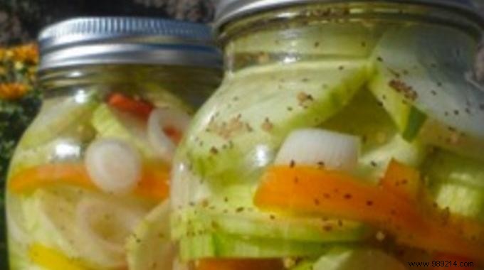 Easy Pickled Cucumber Salad Recipe: Quick to Make, Stores for Months