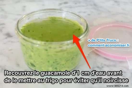 Keep Guacamole Vibrant Green: The Pro Trick of Adding a Water Layer