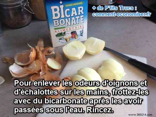 How to Remove Onion and Shallot Smell from Hands in 1 Minute – Baking Soda Trick
