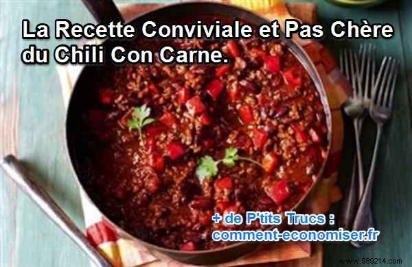 Easy Budget-Friendly Chili Con Carne Recipe: A Family Staple