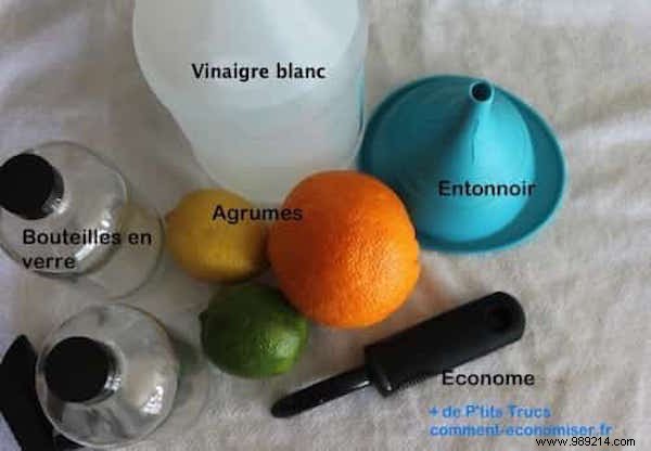 Transform White Vinegar into a Fresh Citrus Cleaner: Simple DIY Recipe