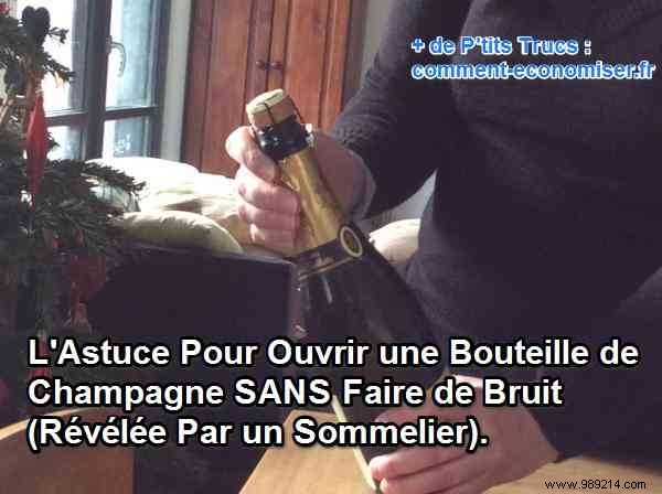 Sommelier-Approved Technique: Open Champagne Silently and Safely